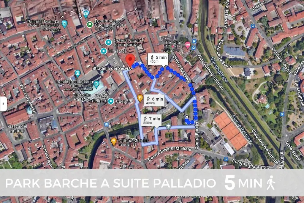 Suite Palladio Centro Vicenza A 2 Passi Da Piazza Dei Signori Check-In Veloce 0*,